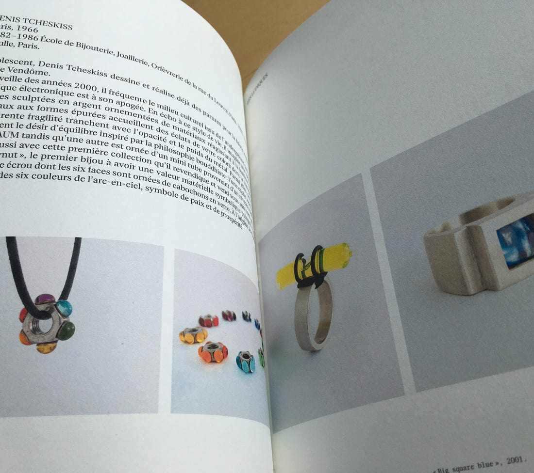 Livre d’art « Création jurassienne de bijoux » éditions Infolio : Isabelle Lecomte (2023)