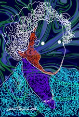 Illustration de la série *Femmes Prix Nobel* par Denis Tcheskiss