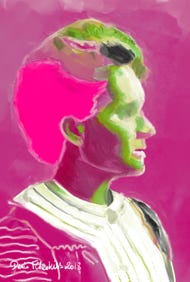 Illustration de la série *Femmes Prix Nobel* par Denis Tcheskiss