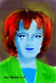 Illustration de la série *Femmes Prix Nobel* par Denis Tcheskiss