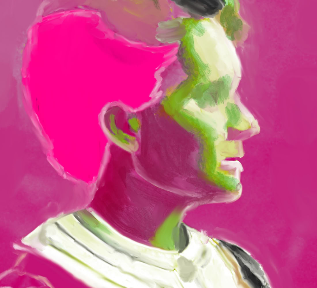 Portraits de femes lauréates du prix Nobel. Aquarelle miniature au format Art Trading Card, photographié et agrandi par impression sur papier aquarelle en grand format. Exposition à la Galerie de l'Atelier Tcheskiss (2018)