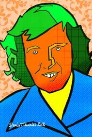 Illustration de la série *Femmes Prix Nobel* par Denis Tcheskiss