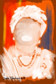 Illustration de la série *Femmes Prix Nobel* par Denis Tcheskiss