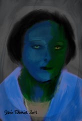 Illustration de la série *Femmes Prix Nobel* par Denis Tcheskiss
