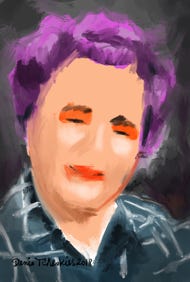 Illustration de la série *Femmes Prix Nobel* par Denis Tcheskiss