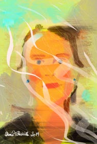Illustration de la série *Femmes Prix Nobel* par Denis Tcheskiss