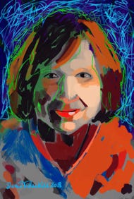 Illustration de la série *Femmes Prix Nobel* par Denis Tcheskiss