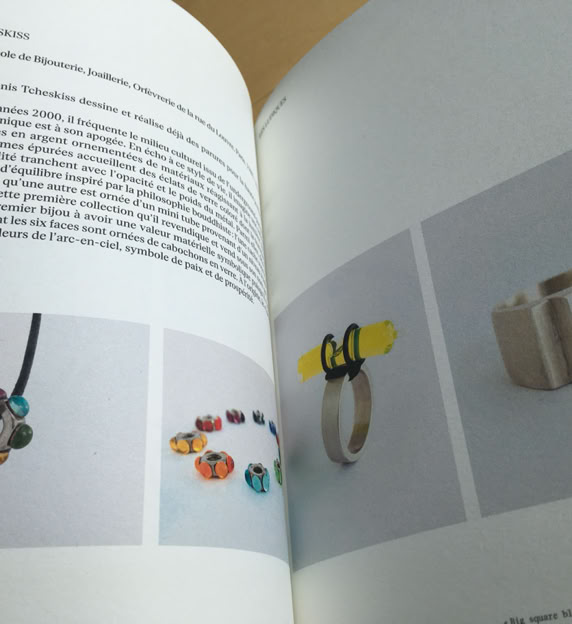 Livre d’art « Création jurassienne de bijoux » éditions Infolio : Isabelle Lecomte (2023)